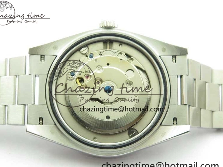 Bracelet Dial Fluted A2813 Markers Day SS Date 40mm Maker Bezel Best On SS Edition BP Arabic Blue 0727